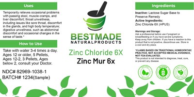 Zinc Mur (Zinc Chloride (zinc Mur)  6x)